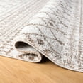 thumbnail image 5 of SAFAVIEH Tunisia Dorian Geometric Area Rug, Ivory/Tan, 6'7" x 6'7" Round, 5 of 7