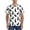 Black Rabbit1, variant on Bird Sunflowers Print Men's Dry Fit Mesh Athletic Shirts Moisture Wicking Tennis T-Shirt Tops