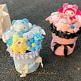 thumbnail image 5 of Sanrio Kawaii Cinnamoroll Kuromi Pochacco My Melody Plush Dolls Bouquet Flower Creative Valentine's Day Graduation New Year Gift, 5 of 14