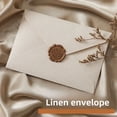 thumbnail image 4 of 10 Pcs Enveloppes de Fenêtre pour Lettres DIY Emballage Cadeau Fait Main Sac Invitation de Mariage Couverture de Carte Texture Lin Enveloppes, 4 of 7