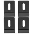 thumbnail image 2 of 4Pcs Glass Clips Mirror Wall Holder Clips Mirror Glass Mounting Wall Holder Clips for Dresser Mirror, 2 of 9