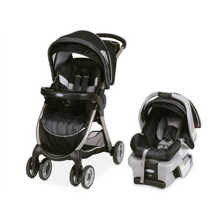 Graco FastAction Fold Classic Connect Stroller & SnugRide Car Seat - Metropolis