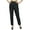 Black, variant on Phagun Women's Black Dupion Pants High Waist Narrow Bottom Trousers-XX-Large