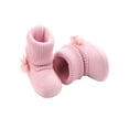 thumbnail image 4 of Newborn Baby Girl Flower Warm Snow Boots Shoes Toddler Soft Sole Booties, 4 of 5