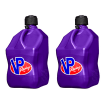 VP Racing 3612-CA, 5.5-Gallon Motorsport Racing Jug with Contoured Handle, Multipurpose Cap and Rubber Gaskets, Translucent Purple (2 Pack)