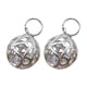 thumbnail image 1 of 2x Bola hueca Charms Jaula Colgantes Elegante DIY Metal Decoración para el hogar Materiales para pulseras Fabricación de collares Fabricación, 1 of 9