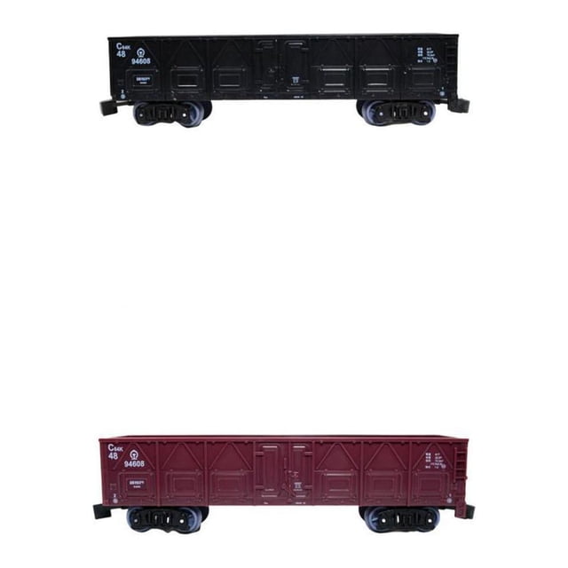 2x 1:87 Tren de simulación Sunnimix Carro Niños juguete Pista Eléctrica Coche de carga