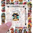 thumbnail image 6 of 35pcs-50pcs Cartoon Pirate Stickers Adventure Skeleton Stickers Nautical PVC Stickers for Laptops Suitcases Notebooks, 6 of 9