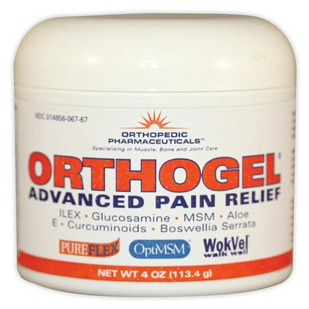 Orthogel Advanced Pain Relief - Orthogel Advanced Pain Relief Gel 4 oz Jar