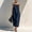 Navy Blue, variant on Morttic Women's Thin-Strap Ruffle Collar Camisole Loose Beach Dress – Side Pockets Solid Color Minimalist Summer Maxi Dress Black,S