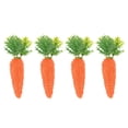 thumbnail image 1 of SIfdSeng Carottes de Pâques Mini Carottes Réalistes pour Centre de Table de Cuisine Fête de Pâques Bricolage Lapin, 1 of 7