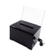 thumbnail image 3 of Caja de Recolección de Tarjetas de Presentación Caja de Sugerencias Recolección de Opinión Boleta Minimalista Negro, 3 of 9