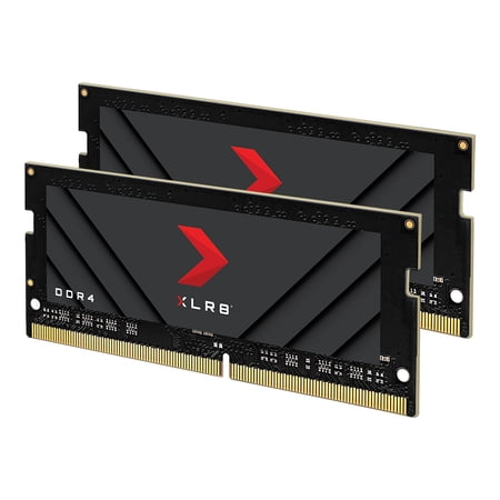 PNY 32GB (2x 16GB) XLR8 Gaming DDR4 3200MHz Notebook Memory – (MN32GK2D43200X)