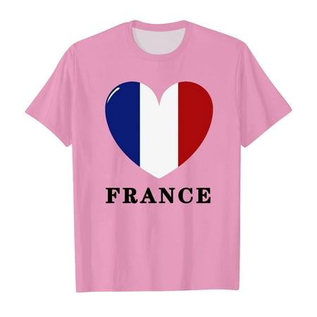 

Cute Shirts for Girls 10-12 Toddler Soprt Boys Girls Prints Short Sleeve Prints T Shirt Tops Clothes Back to School Pink-B 150