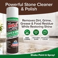 thumbnail image 2 of Horsepower Bull Shot Pro Granite & Stone Cleaner & Polish Spray, As Seen On TV, Non-Acidic Wax-Free Formula for Granite, Marble & Stone, 2 of 9