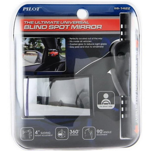 Pilot Automotive MI142Z Adjustable Pillar Mount Blind Spot Mirror
