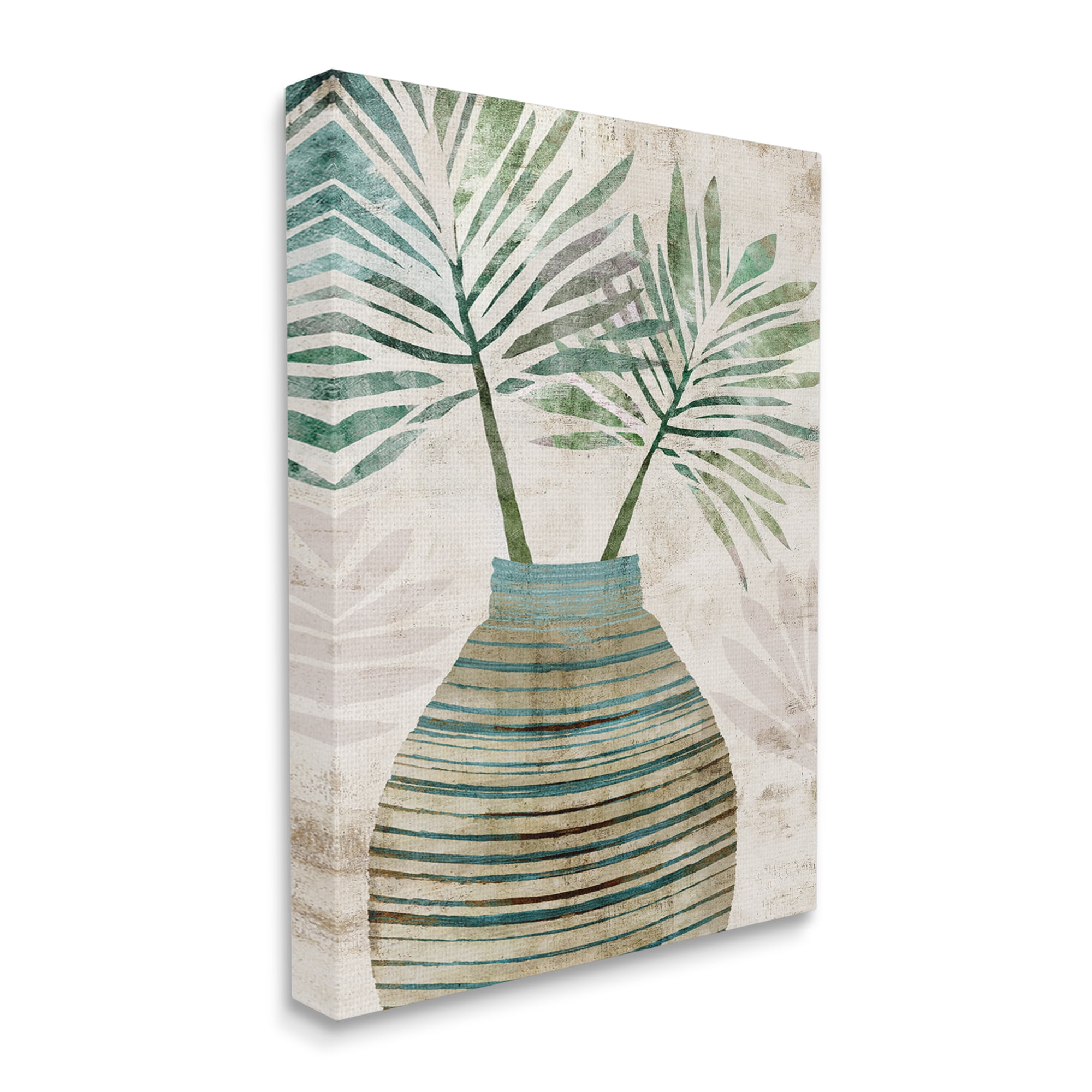 Stupell Industries Rustic Boho Botanicals Botanical & Floral Painting Gallery Wrapped Canvas Art Print Wall Art, 30 x 40