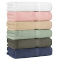 thumbnail image 5 of Authentic Hotel and Spa  Turkish Cotton 6-piece Towel Set White, 5 of 5
