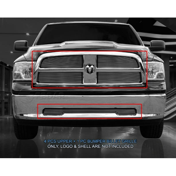 Fedar Billet Grille Combo For 20092012 Dodge Ram 1500 PU