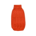 thumbnail image 2 of Methold Cachorros Camisa Ropa Suavidad Dulce Regalo Mascotas Suministros Cachorros Ropa Cachorro Chaleco Espesar Disfraces Traje Perros Suéter Ropa para mascotas Naranja SG Methold PT003802-75B, 2 of 6