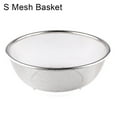thumbnail image 2 of Stainless Steel Drain Mesh Basket Strainer Bowl Fruit Rice Sieve Colander Sifter, 2 of 9