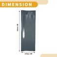 thumbnail image 4 of Unique Bargains Gloss gray Protective Car Wrap Film 152x274cm / 5ft x 9ft Exterior Interior Vinyl Wrap Cover 5.5mil 1 Pc Universal, 4 of 7