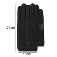 thumbnail image 2 of Gants de Course à Écran Tactile Gants d'Hiver Doublure pour Course Cyclisme Travail Randonnée Conduite, 2 of 5