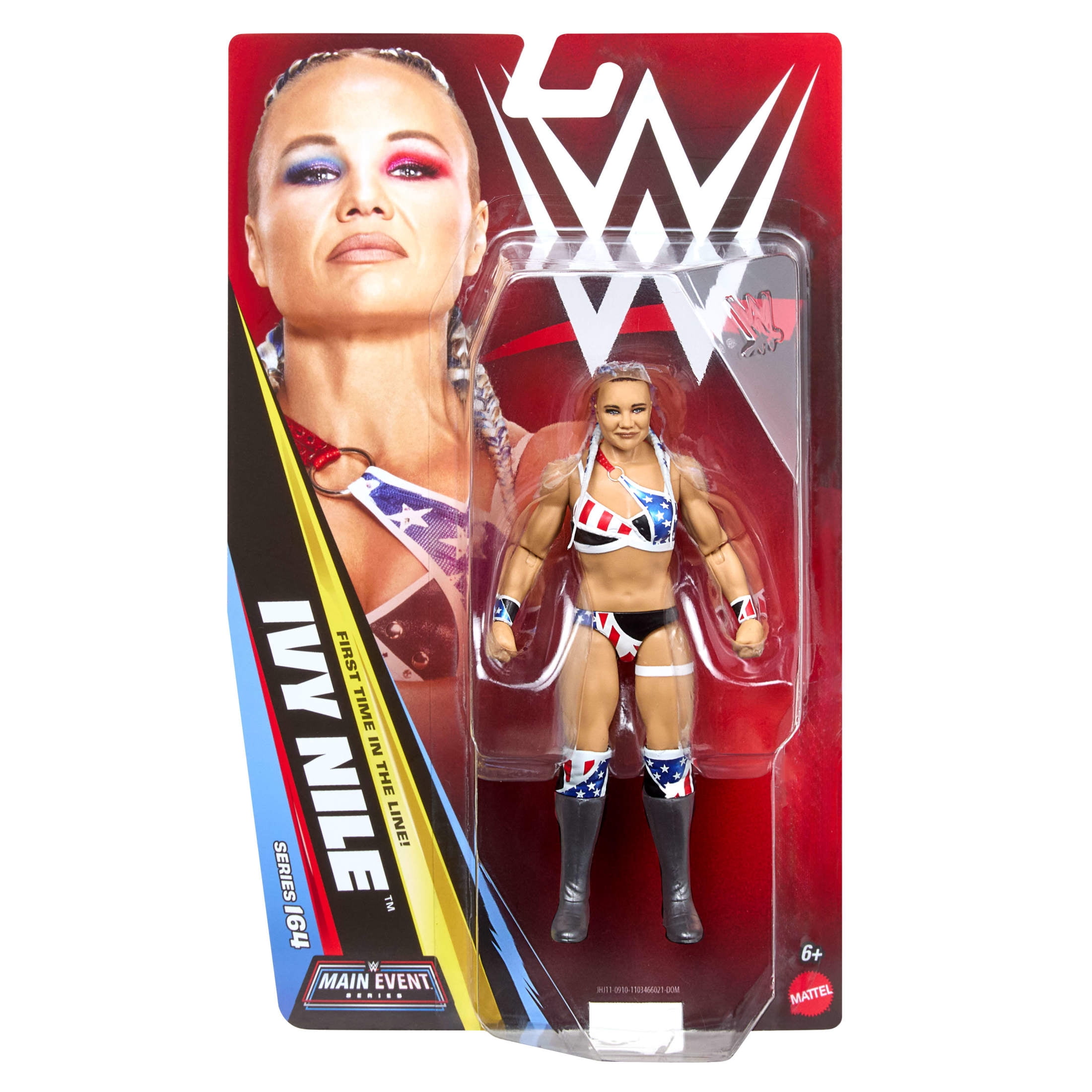 WWE Ivy Nile Action Figure, Main Event Series #164, 6-inch Collectible with Articulation