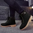 thumbnail image 4 of Fall Fashion Must Haves! abtuhar Boots for Women,Women's Ankle Boots Comfy Mid Heel Elastic Chunky Heel Sole Booties Black, 4 of 4