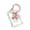 C, variant on Transparent Star Photocard Holder Keychain Cute Photo Card Protector For Bus Student ID And Collectible Cards