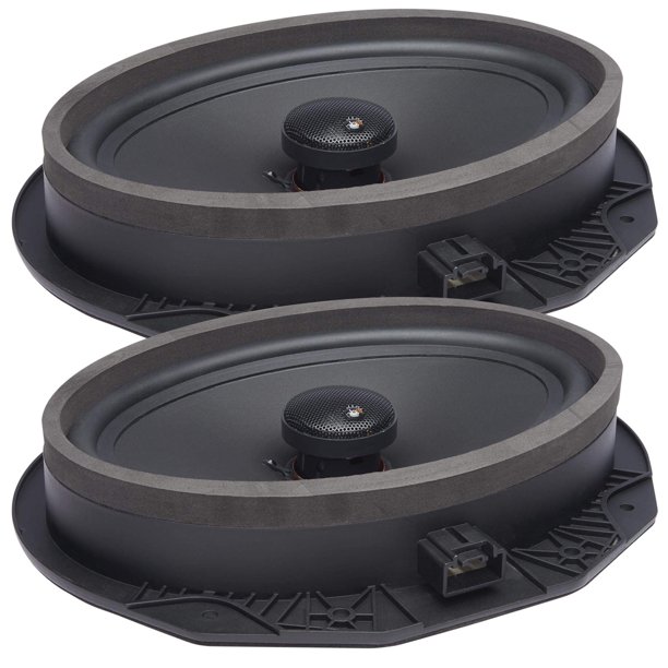 Altavoces coaxiales PowerBass OE692-FD 6x9 para Ford - Par