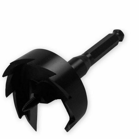 2 Inch Self Feed Bit - Self Feed Wood Hole Saw Boring 1-1/8