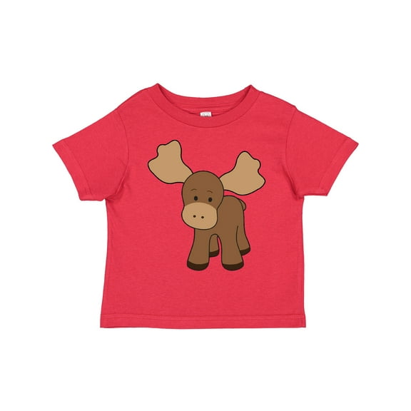 Inktastic Cute Moose Boys or Girls Toddler T-Shirt