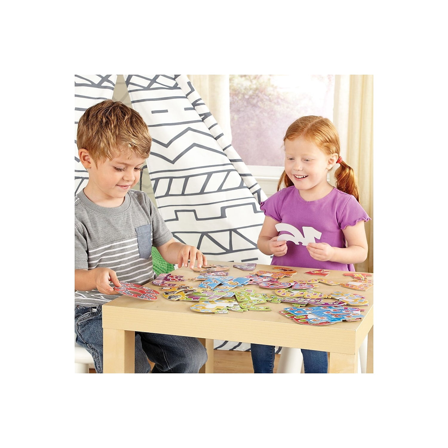 Learning Resources Number Puzzle Cards, Puzzles for Kids, Ages 3+, LER8591
