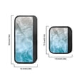 thumbnail image 5 of ZIATUBLES 6 PCS Refrigerator Door Handle Covers Protective Appliance Gloves Kitchen Appliances Handle Cover Fridge Dishwasher Oven Home Decor Protector, Ocean Beach, 5 of 7