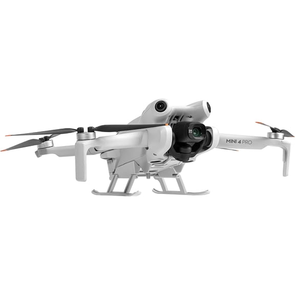 GAEKOL Landing Gear for Dji Mini 4 Pro Drone Accessories,Foldable Extended Landing Legs Kit for DJI Mini 4 Pro Drone Protector
