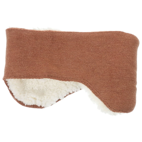 AURARMLET Brown Sleeping Earmuffs for Adults, Ear Covers to Keep Ears Warm and Block Out Light Comfortably