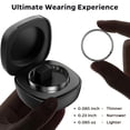 thumbnail image 2 of Monitor de sueño ultradelgado Smart Ring Emerhome, negro, 2 of 6