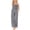 Grey, variant on 3-14 Years Teen Girls 2 Piece Cotton Linen Outfit Sleeveless Cami Tank Tops Loose Wide Leg Flowy Palazzo Pants Set Beige