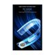 thumbnail image 1 of Ventilador de cuello Yashi eléctrico inalámbrico recargable por USB Azul real, 1 of 5
