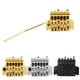 thumbnail image 1 of Sistema de puente trémolo, dispositivo estabilizador de resorte oscilante doble para guitarra eléctrica, color dorado, 1 of 14