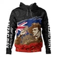thumbnail image 2 of Sudadera con capucha personalizada de Nueva Zelanda Sudadera con capucha con gráfico maorí del Día de Waitangi Bandera Y2k Novedades Sudaderas con capucha y sudaderas Sudaderas con capucha para hombre, 2 of 4