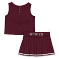 thumbnail image 2 of Girls Toddler Colosseum Maroon Texas A&M Aggies Time For Recess Cheer Top & Skirt Set, 2 of 2