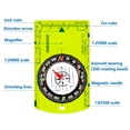 thumbnail image 4 of INMAKER Compass, Compass Hiking with Survival Whistle, Luminous Compass Gift for Kids, Apply to Outdoor Survival, Camping and Navigation, 4 of 6