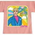 thumbnail image 3 of Barbie - Ken In Malibu - Girls Fitted Short Sleeve Graphic T-Shirt, 3 of 5