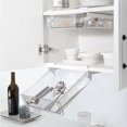 Drawer Organizer, Under Shelf Drawer, Clear Safe and NonIrritating