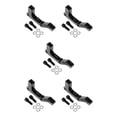 thumbnail image 1 of Guardoinrt Durable Bicycle Bike Disc Brake Mount Adapter Reliable Caliper PM to IS Conversion Black Rear 5Set, 1 of 6