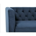 thumbnail image 5 of Uspridefurniture Lisette 73.3'' Velvet Square Arm Sofa,Blue, 5 of 5