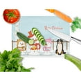 thumbnail image 2 of Caroline's Treasures Merry Christmas Carolers Bernese Mountain Dog Glass Cutting Board Large, 2 of 2