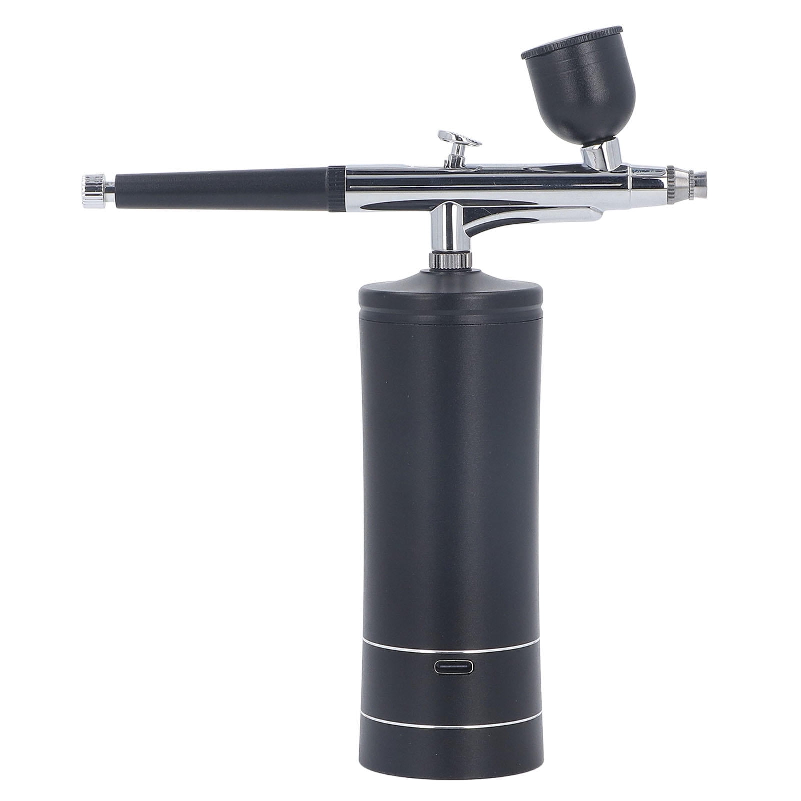 BOKYAN Cordless Electric Airbrush Kit – 2‑Mode High‑Pressure 20cc/40cc Canister, Oxygen Injection, Cleaning Brush, Extension Tube, Ideal for Cake Models, Nail Art & Painting